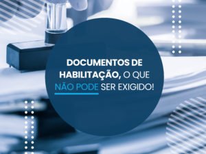 Documentos de habilitação.