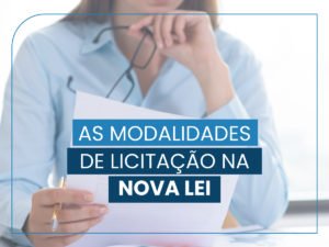 nova lei de licitações