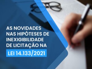 inexibilidade de licitação